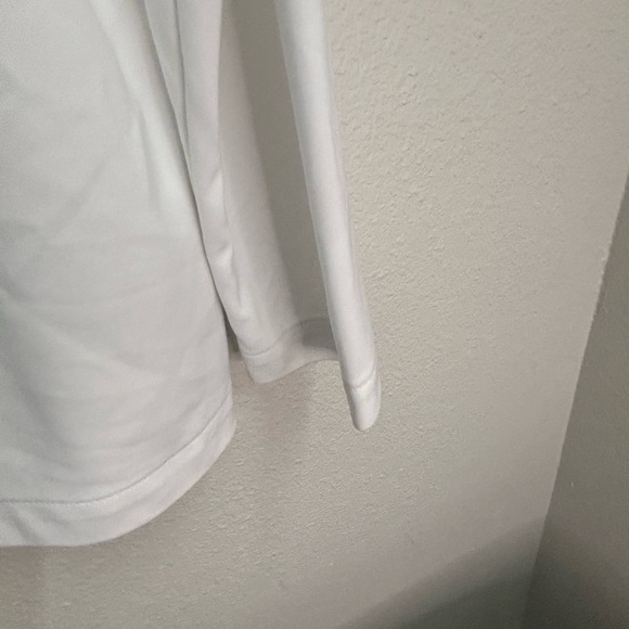 Nike Men's White Long Sleeve Shirt - Picture 2 of 8